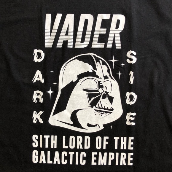 Vader Star Wars Darkside Tee Shirt XL NWT - Picture 2 of 4